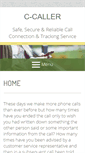 Mobile Screenshot of c-caller.com