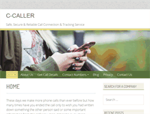Tablet Screenshot of c-caller.com